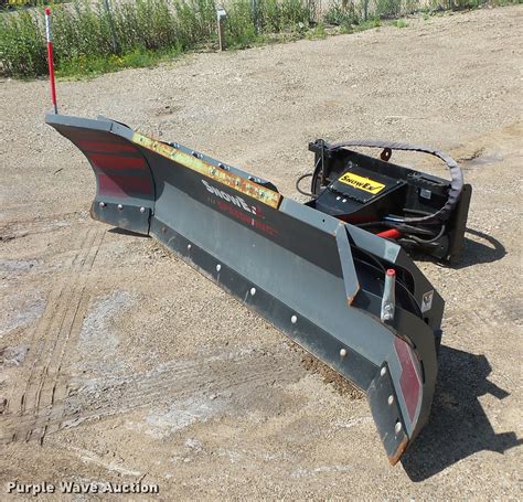 skid steer plow used|best skid steer snow plow.